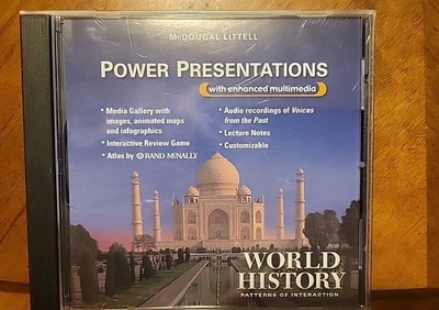 McDougal Littell Patterns Of Interaction World History CD Rom PC  - Image 1 of 4