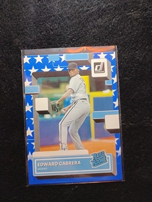 2022 Donruss - Independence Day- Edward Cabrera (RC) Perfect Condition - Image 1 of 2