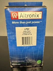 Altronix LPS3 Linear PWR Alimentazione/Caricabatterie 12-24VSC @ 2,5A Spedizione Gratuita A31 - Foto 1 di 5