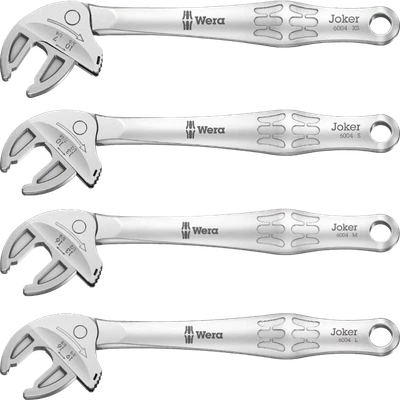Wera 6004 Joker Selbstjustierender Maulschlüssel XS-XXL - Bild 1 von 4