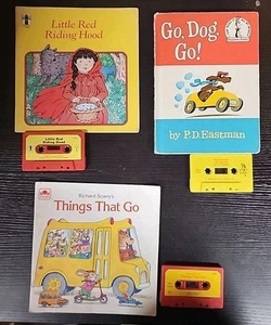 "Little Red Riding Hood", "Go, Dog. Go!", and "Things That Go" Books & Cassettes - Picture 1 of 4