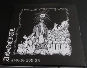 ASOCIAL ALDRIG SOM ER ...LP THRASH D BEAT Hardcore punk noise SCADO KANG CRUST - Bild 1 von 3