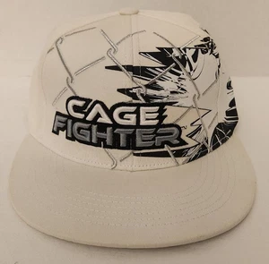 GORRA JAULA FIGHTER talla M/S NUEVA SIN ETIQUETAS BLANCA, NEGRA, PLATEADA de TEK E FLEX - Imagen 1 de 16