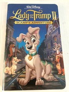 Lady and the Tramp II VHS tape Ships Same Day With Tracking - Picture 1 of 4