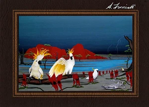between droughts, anthonysart, signed Gift Card, photo from original artwork - Picture 1 of 1
