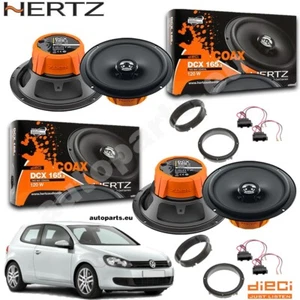 Kit 4 Casse Altoparlanti Hertz DCX Anteriori e Posteriori Volkswagen Golf 6 (VI) - Foto 1 di 6