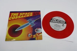The Fathoms The Space Cossacks Garage Surf Punk Split 7" EP Red Vinyl 1998 - Picture 1 of 18