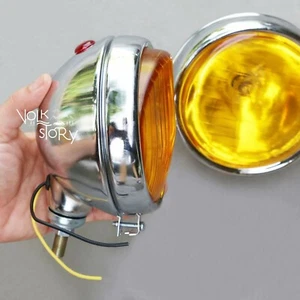 VW Beetle VWBus universal Driving Lamp Fog Light with bulbs and bracket - Picture 1 of 6