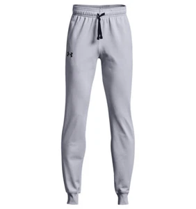 Under Armour Youth boys Brawler 2.0 Tapered Pants , Mod Gray (011)/White - Picture 1 of 2
