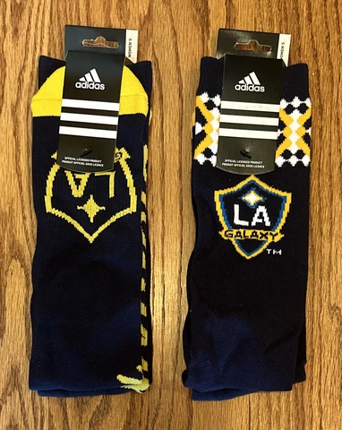 2 LA Galaxy adidas Women’s Long Socks Cover