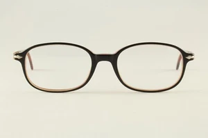 Seltene authentische Persol 2615-V 291 53 mm schwarz braun Havanna Gestell Brille Italien - Bild 1 von 6