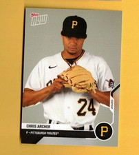 CHRIS ARCHER  2020 TOPPS NOW--ROAD TO OPENING DAY  PIRATES-#OD-352 PRINT RUN: 70