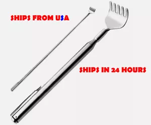 Stainless Telescopic Portable Back Scratcher Expandable- USA SHIPS in 24 HR - Picture 1 of 5