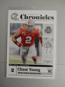 2020 Panini Chronicles Draft Picks Ohio State rookie Chase Young - Picture 1 of 2