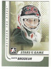 MARTIN BRODEUR 2010-11 ITG BTP Stars of the Game #120 NMMT NHL New Jersey Devils