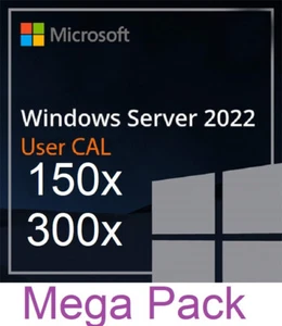 Microsoft Windows 2022 Standard Datacenter 50 Standard USER CALs - Picture 1 of 3