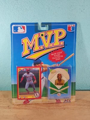 Antigo 1990 Ozzie Smith MVP Jogadores Colecionador Pin Series Cartão de Pontuação Primeira Edição - Imagem 1 de 2