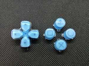 NEW Sony PlayStation 5 DualSense CFI-ZCT1W Face Push Buttons Dpad Sky Blue 4052 - Picture 1 of 3