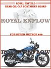 Fit for Royal Enfield Silver Rear Oil Cap Container Guard for Super Meteor 650