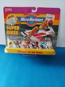 MICRO MACHINES (SALT LK) 1990 SUPER BIKES #2, HARLEY, YAMAHA, DUCATI & BMW - Picture 1 of 4
