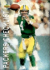 Brett Favre - 1993 Upper Deck Football - Checklist #82 - Bild 1 von 2