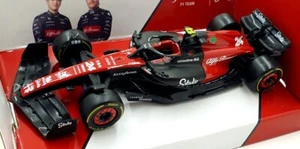 Burago 1/43 Scale 18-38085 - F1 Alfa Romeo C43 2023 #24 Z.Guanyu - Picture 1 of 5