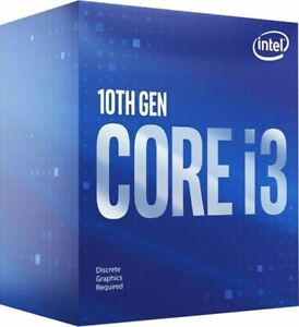 Intel Core i3-10100F | Okta -Thread CPU 4.30Ghz Turbo | Comet Lake-S | Tray