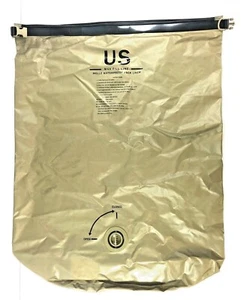 USGI Military Waterproof Large Molle SEAL Line Pack Liner Tan 8465-01-591-7521 - Picture 1 of 6