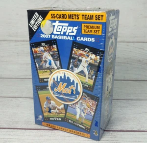 Juego de 55 tarjetas de equipo premium de béisbol Topps New York Mets 2007 edición limitada - Imagen 1 de 7
