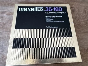 Maxell UD 35-180 Sound Recording Tape For Mastering VR Good Condition - Picture 1 of 3