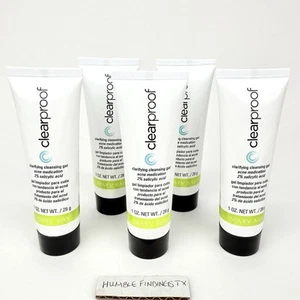 5x Mary Kay ClearProof Clarifying Cleansing Gel Acne Prone Skin 1oz Travel Size - Picture 1 of 8