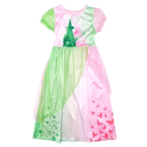 Wicked Girls Nightgown Pajamas Gown 5 6 7 8 Movie Elphaba Glinda Pink Green NWT - Picture 1 of 6