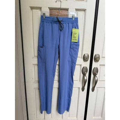 Landau Forward Convertible Scrub Pants Tall Ceil Blue Women's Size Small Tall - Image 1 of 4