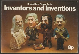 BROOKE BOND (TEA)-EMPTY ALBUM (NO ORDER FORM)- INVENTORS AND INVENTIONS 1975 - Picture 1 of 2