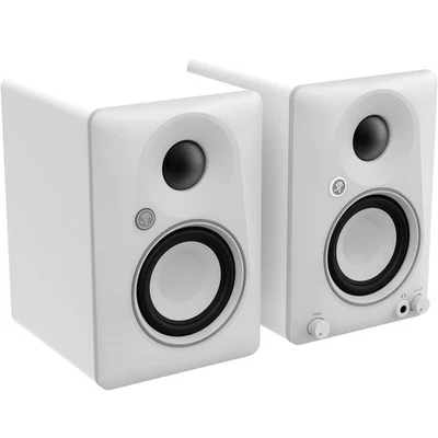 Mackie CR3.5BT LE LTD WHITE Studio Monitors Tone Control Bluetooth Speakers PAIR - Image 1 of 3