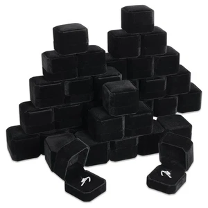 40 Stck. Samt Ring Boxen Großpackung für Schmuck Display, 2,17x1,97x1,57 Zoll Hochzeit... - Bild 1 von 7