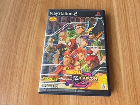 PS2 PlayStation 2 MARVEL VS. CAPCOM2 New Age of Heroes Japanese Tested US SELLER