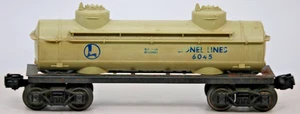 Lionel No. 6045 “Lionel Lines” Double Dome Tank Car, O Gauge 1:48 Scale Freight - Picture 1 of 11