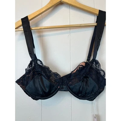 We are HAH Free People NWT After Hours Bra Noir Black 28-36 A Coquette Sexy - Image 1 of 4