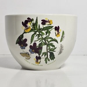 Portmeirion Botanic Garden "Heartsease" Chili Bowl 1982 Back Stamp Vintage - Picture 1 of 7