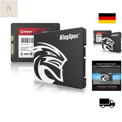 KingSpec 1TB SSD | 3D NAND | 550MB/s - Bild 1 von 4