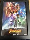 Marvel: Movie Poster A4. Avengers Infinity War. Plastic Glass.
