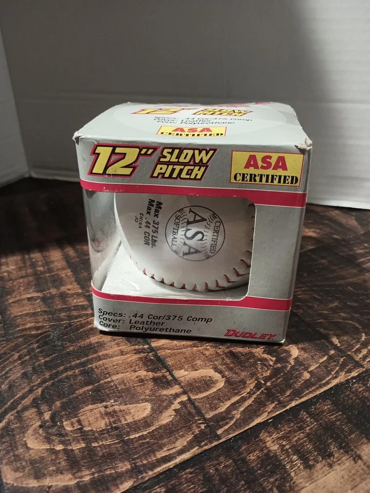 Dudley WT12RF Thunder Red Heat Softballs