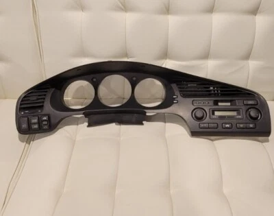 ACURA CL COUPE Black Instrument Cluster Bezel Surround Fits 2001 2002 2003 Compl - Imagem 1 de 4