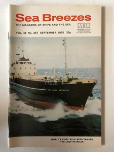 Sea Breezes Shipping Magazine September 1975 v49n357 3061 - Imagen 1 de 2