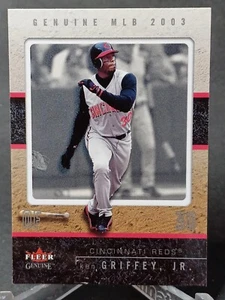 2003 Fleer Genuine - #87 Ken Griffey Jr - Picture 1 of 2