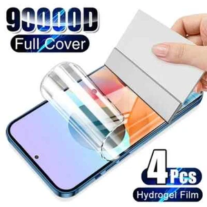 4PCS Hydrogel Film Full Cover For Samsung Galaxy A50 A51 A52 A53 A70 A71 A72 A73 - Zdjęcie 1 z 6