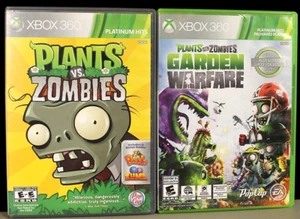 Plants vs. Zombies & Plants vs. Zombies: Garden Warfare (Xbox 360) Tested✓ - Picture 1 of 8