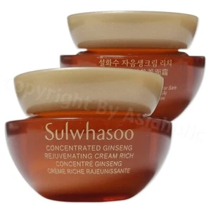 Sulwhasoo Concentrated Ginseng Rejuvenating Cream Rich 5ml (1pcs ~20pcs) Newest - Picture 1 of 18