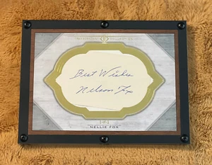 Nellie Fox 2017 Topps Transcendent 1/1 Oversized Cut Signatures Auto Autographed - Picture 1 of 5